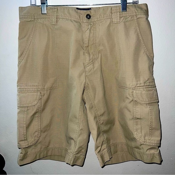 The North Face Other - The North Face Men’s Khaki Cargo Hiking Shorts Size 34